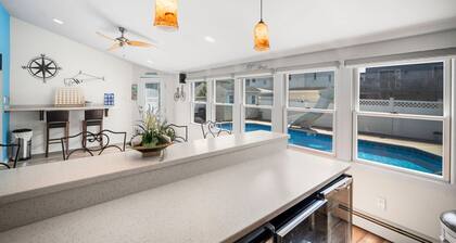 Brigantine Private Oasis w/ 3 Bedroom+Loft & Inground pool w/slide *Pet Friendly