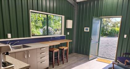 Guest studio overlooking farmland