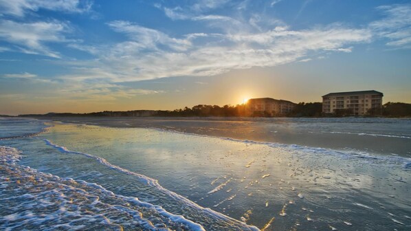 Enjoy waterfront views from the comfort of this serene hotel.