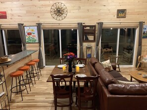 Interior - New & Romantic Couples Cabin with hot tub & fire pit near Athens & Hocking Hills (New Marshfield)