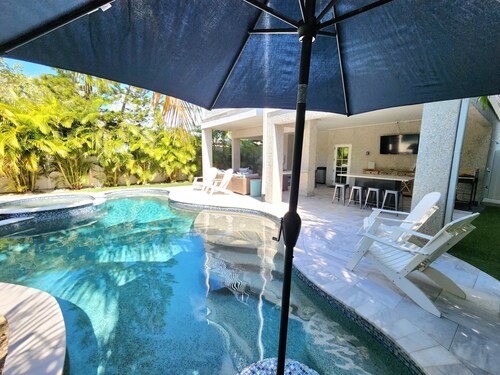 ⚓Ocean Star! 7 Bdrms/ 7.5 Baths! Beaches 5min> walk!⚓🐕🏖🌅