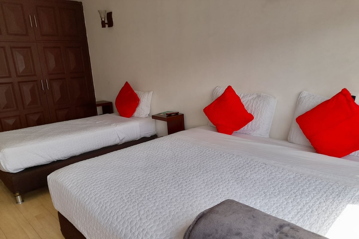 Chambre triple | Accès au Wi-Fi (inclus), literie fournie