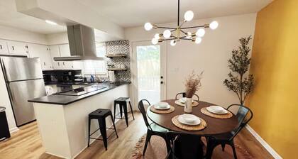 Centrally located, fenced in backyard