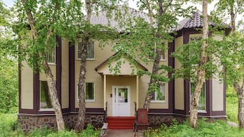 Overnatningsstedets facade