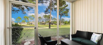 Book your Sea Trail getaway in this ground floor, pet friendly condo