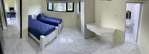 2 Schlafzimmer, Schreibtisch, kostenloses WLAN
