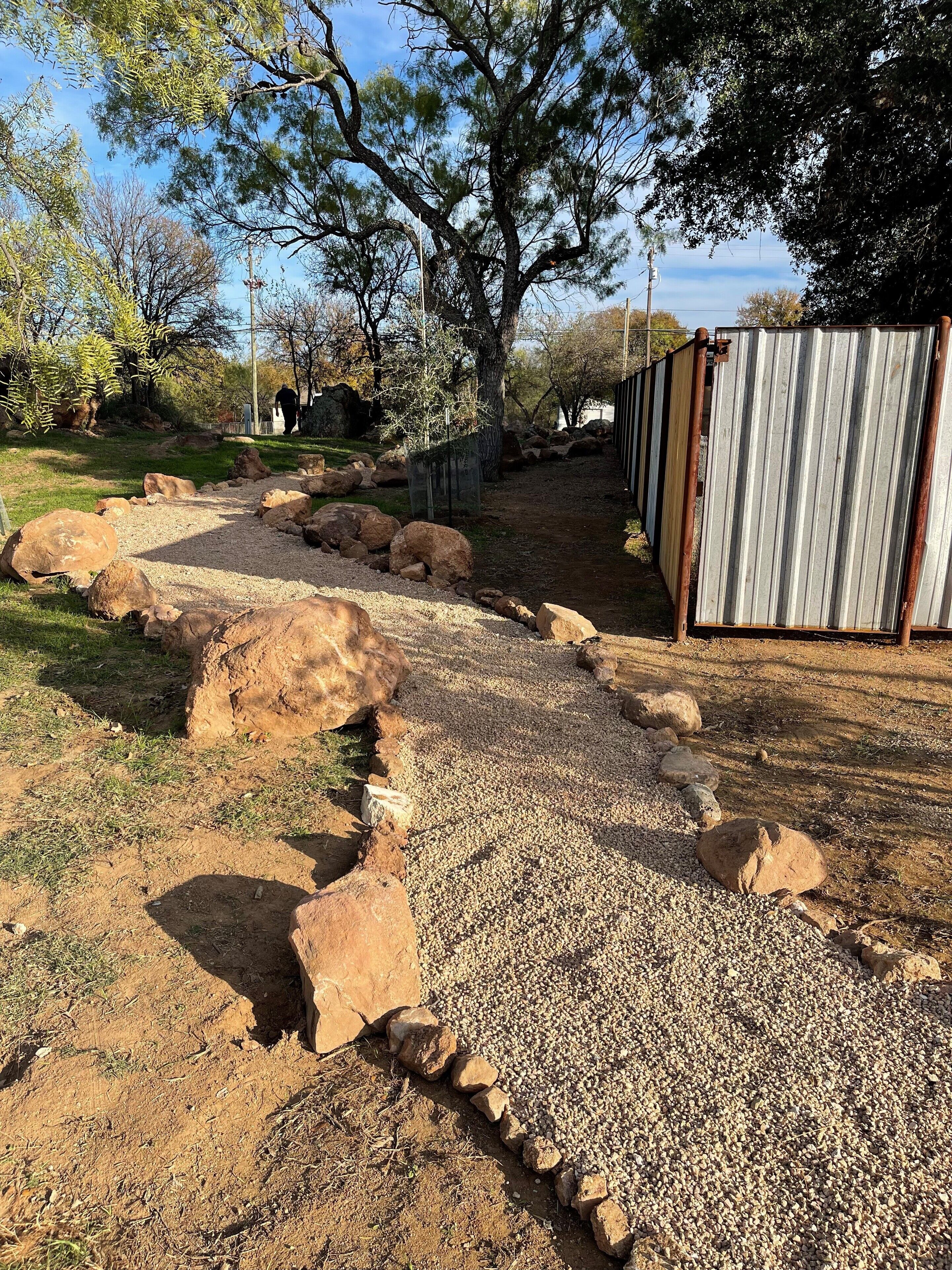 Enceinte de l’hébergement