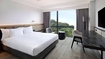 Desk, WiFi, bed sheets