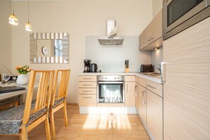 Fridge, microwave, oven, dishwasher - Villa Seestern, apt. 3 (Heringsdorf)