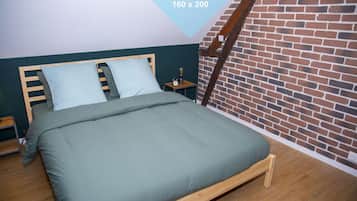 1 habitación, escritorio, wifi y ropa de cama