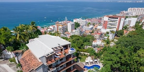 Exterior - Rooftop 1-BR Penthouse Ocean & Sunset Views and Private Hot Tub at Luxury Resort (Puerto Vallarta)