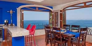 Dining - 2-BR Penthouse w/ Incredible Ocean & Garden Views at Luxury Resort (Puerto Vallarta)