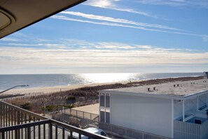 Property grounds - Ocean block, one bedroom condo with coastal decor and a beautiful side view of the ocean! (Ocean City)