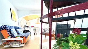 Living area - Casa con Jardin en el Salnes (Meaño)