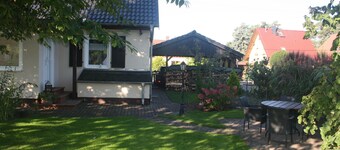 Ferienhaus in Bernau bei Berlin in ruhiger Lage mit Veranda und Terrasse