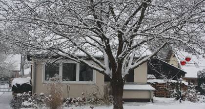 Vacation home in Bernau near Berlin in a quiet location with veranda and terrace