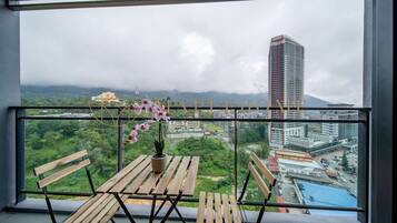 디럭스룸, 침실 2개, 발코니 | 발코니