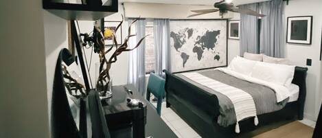 1 bedroom, desk, iron/ironing board, free WiFi