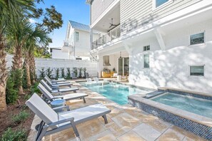 Una piscina climatizada