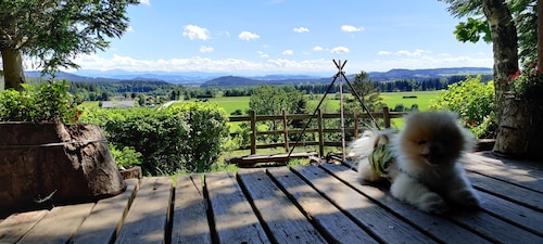FeWo Berger, quiet location on the outskirts of Frauenzell, near Center Parcs in the Allgäu
