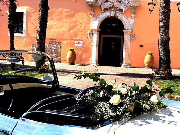 Fassade der Unterkunft