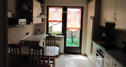 Bright and cozy vacation apartment with covered balcony in Mediterranean style!