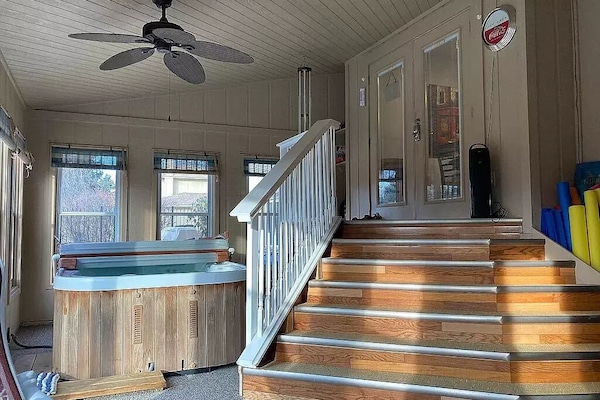 Bain à remous intérieur