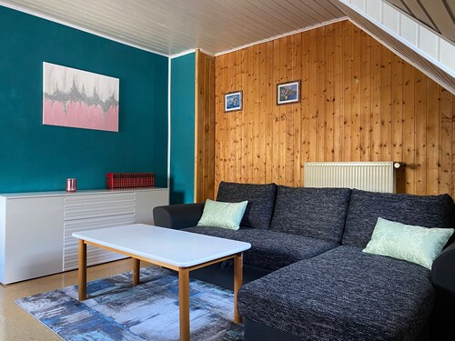 Beautiful and modern apartment in the cozy attic!