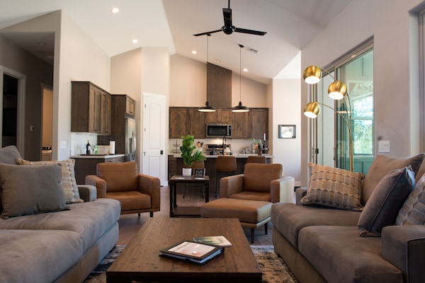 TV connectée, cheminée