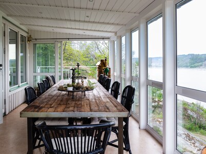 Exclusive house with private boathouse