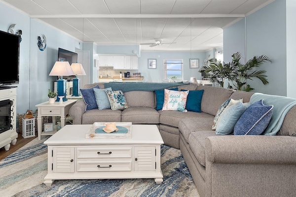 Soak in the relaxing coastal vibe