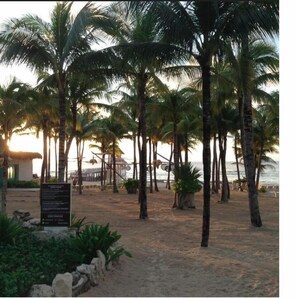 Beach nearby, beach towels