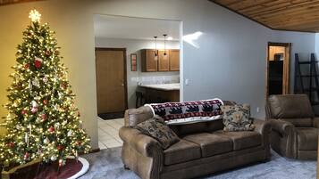 TV connectée, cheminée