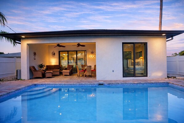 Piscine chauffée