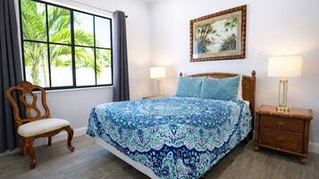 6 bedrooms, iron/ironing board, travel cot, free WiFi