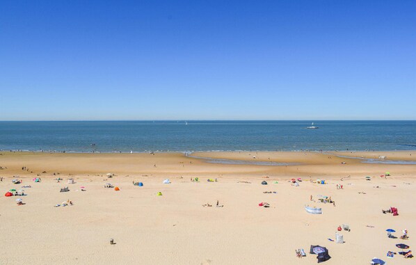 Vlak bij het strand