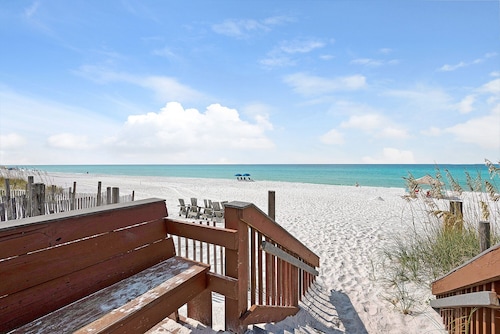 Beach Sanctuary with a private pool and 3 blocks from a private beach access