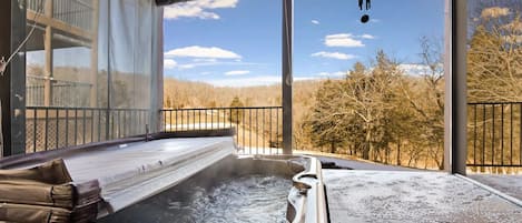 Bain à remous extérieur