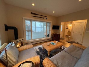 Smart TV, fireplace, books, video library - Waterfront Getaway Near Acadia w/ Spectacular View (Deer Isle)