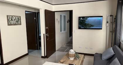 Fully equipped and furnished apartment and office.