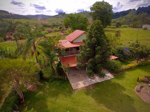 Overnatningsstedets facade