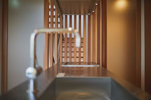 Elite Villa, Non Smoking (Construction ongoing nearby, View differs from photo) | Private kitchen | Full-size fridge, microwave, stovetop, toaster