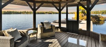 CAMP KAHSHE | Luxury Beachfront Muskoka Cottage Rental