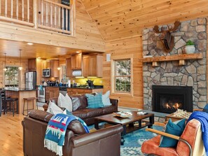 Smart TV, chimenea y tenis de mesa 