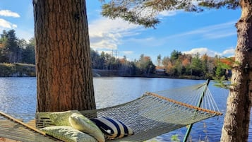 Blick von der Unterkunft