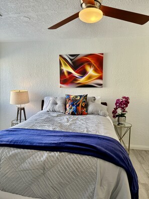 1 bedroom, iron/ironing board, free WiFi, bed sheets