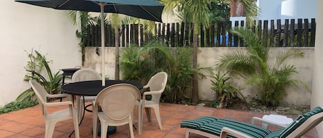 Restauration en plein air