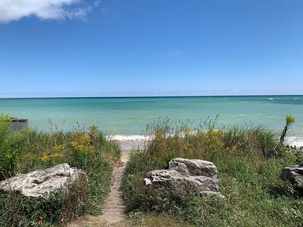 Beach nearby