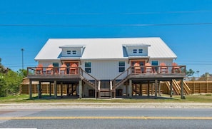 A striking exterior sets the stage for memorable stays.