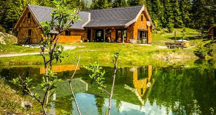 Ferienvilla „Chalet Wildalpen“ Whirlpool und Sauna